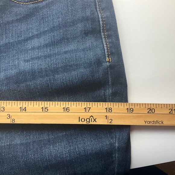 Judy Blue 11 / 30 Relaxed Fit Dark Wash Denim Jeans Casual Stretch - Picture 6 of 11